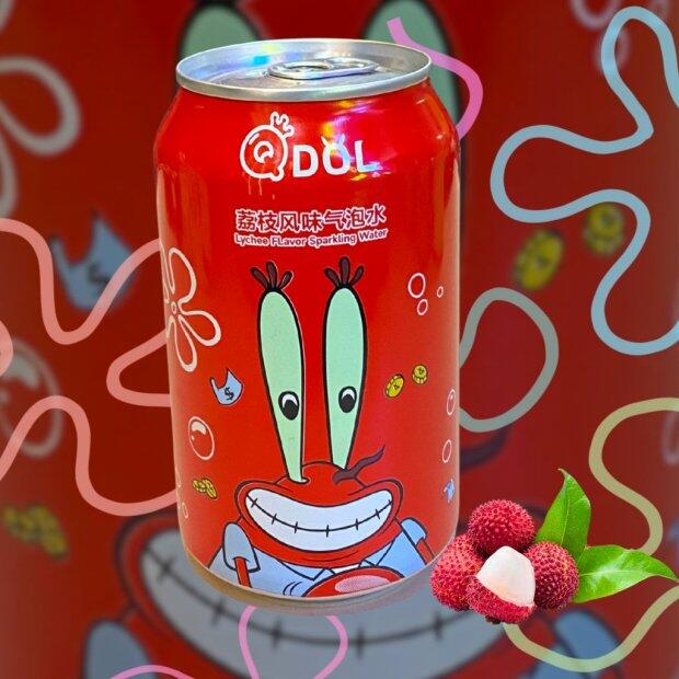 Bebida Gaseificada Seu Siriguejo sabor lichia 330ml