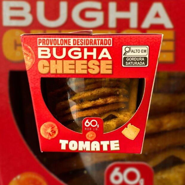 Provolone Desidratado Bugha Cheese sabor Tomate