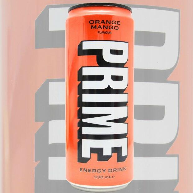 Energy Drink Prime Sem Açúcar Sabor Manga 330ml.