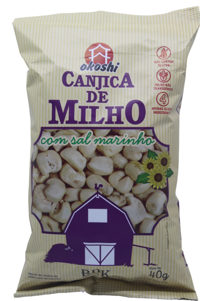 Canjica de Milho com Sal Marinho Okoshi 50g