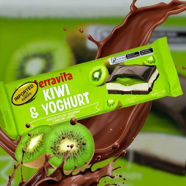 Chocolate TerraVita Kiwi & Yoghurt 235g