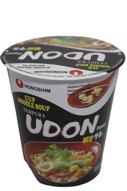 Cup Noodle Soup Tempura Udon Nongshim 62g