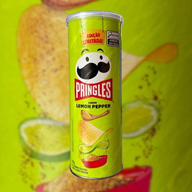 Batata Pringles Sabor Lemon Pepper 105g