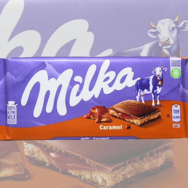 Chocolate Milka Caramel 100g
