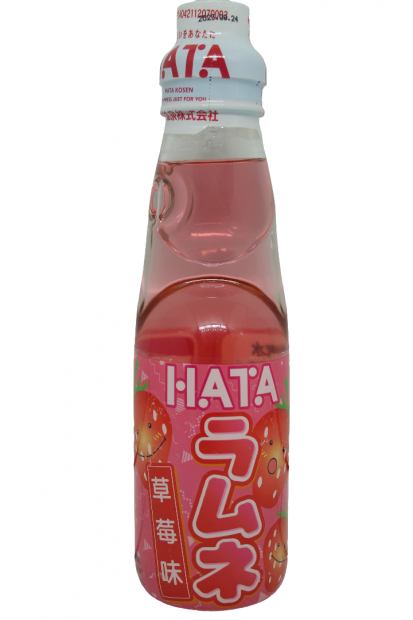 Hata Ramune Sabor Morango 200ML
