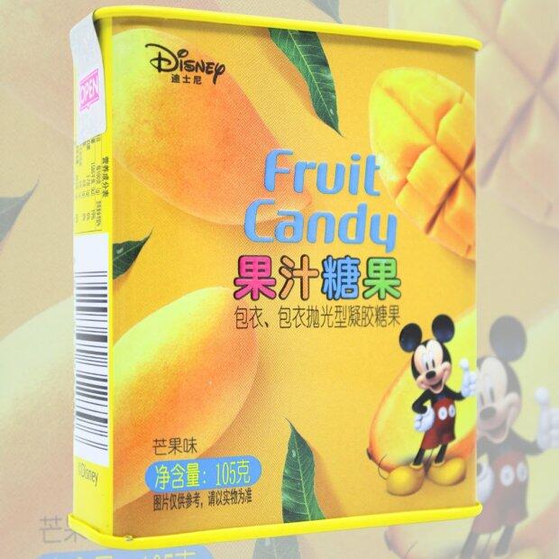 Mickey Mousse Bala De Frutas Sabor Manga 105g
