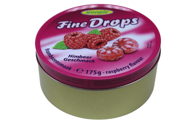 Bala Fine Drops Framboesa Woogie 200g