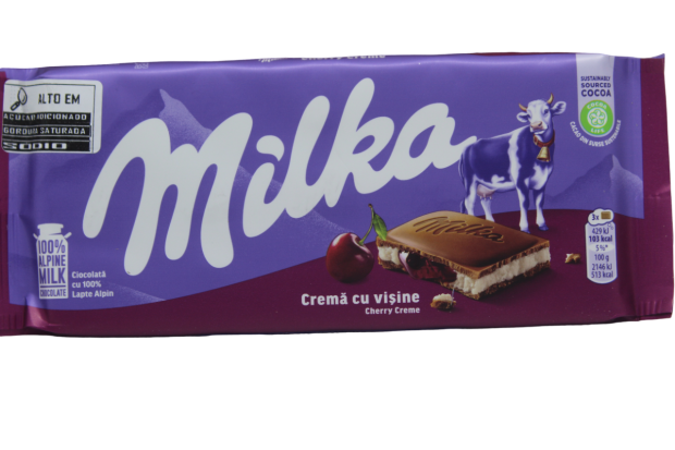Chocolate Milka Cherry Cream 100g