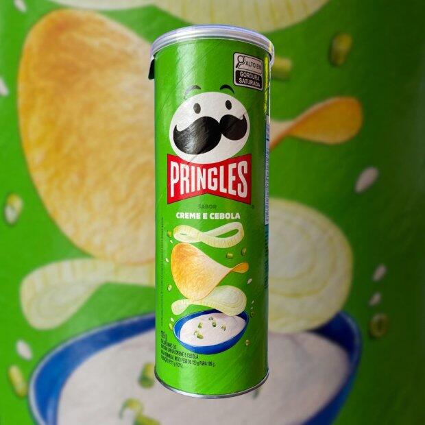 Batata Pringles Sabor Creme e Cebola 100g