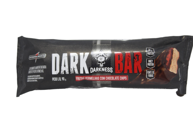 Dark Bar Barra de Protena sabor Frutas Vermelhas com Chocolate Chips 90g