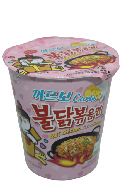 Cup Noodle Hot Chicken Carbonara Samyang 80g