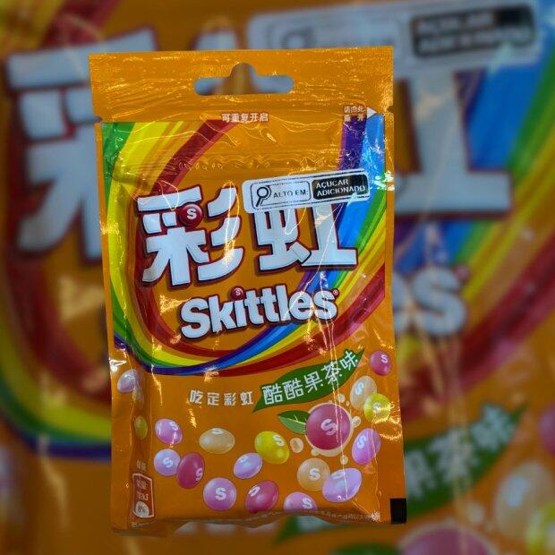 Bala Skittles Sabor Ch De Frutas 45g