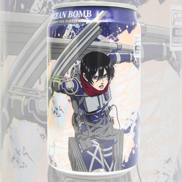 Bebida Gaseificada Mikasa Sabor Ch de Frutas 330ml.