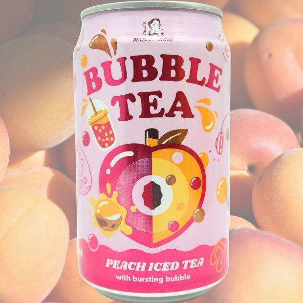 Bubble Tea Sabor Pssego 320ml.