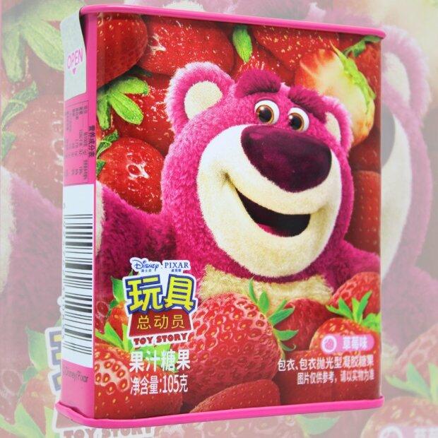 Toy Story Bala De Frutas Sabor Morango 105g