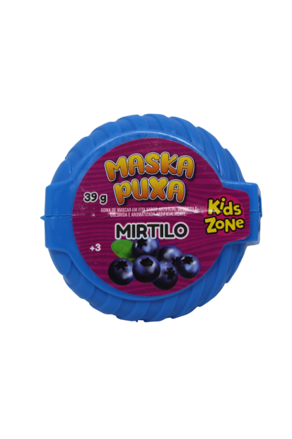 Goma de Mascar Maska Puxa sabor Mirtilo 39g