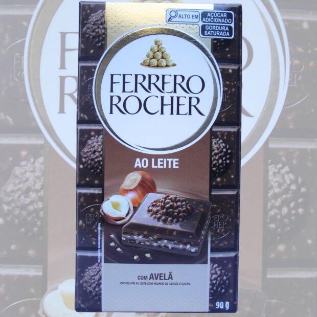 Chocolate Ferrero Rocher Ao Leite 90g