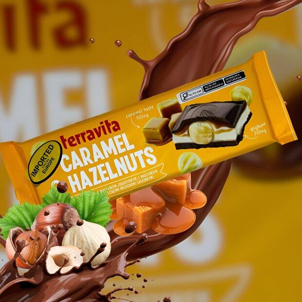 Chocolate TerraVita Caramel & Hazelnuts 235g