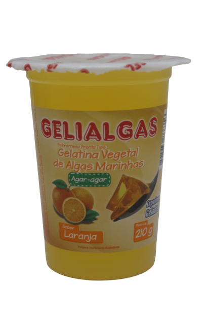 Gelatina Vegetal de Algas Marinhas sabor Limo 210g