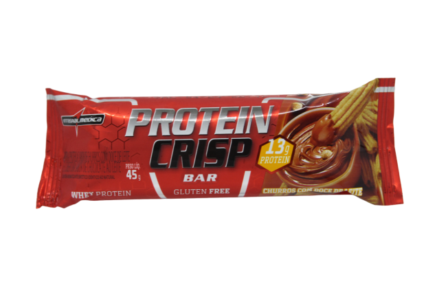 Protein Crisp Bar Barra de Protena sabor Churros com Doce de Leite 45g