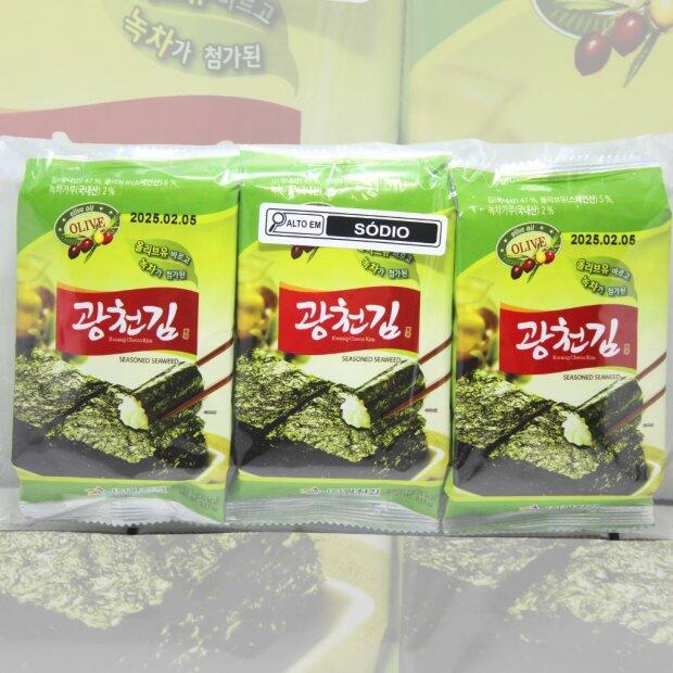 Alga Marinha com Ch Verde e Oliva 15g