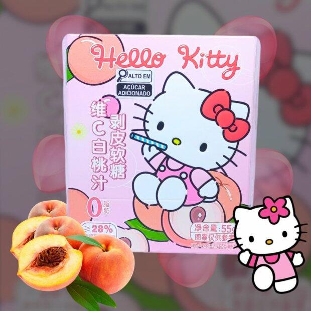 Bala Hello Kitty sabor pessgo 55g