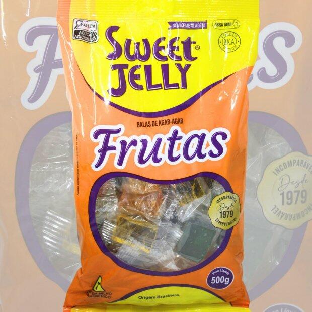 Balas de Algas Marinhas Frutas Sweet Jelly 500g