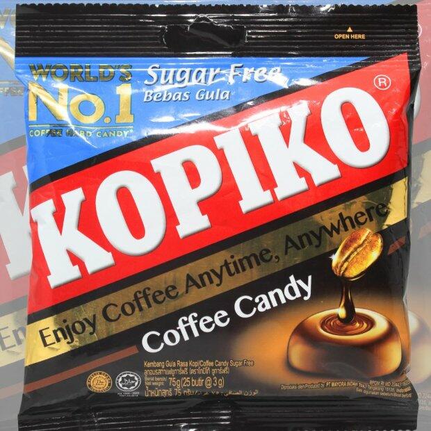 Bala Sem Acar Caf Kopiko  75g