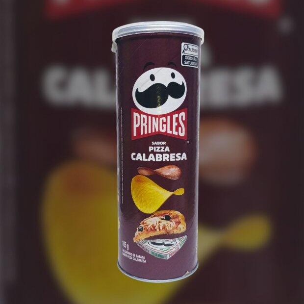 Batata Pringles Sabor Pizza Calabresa 105g