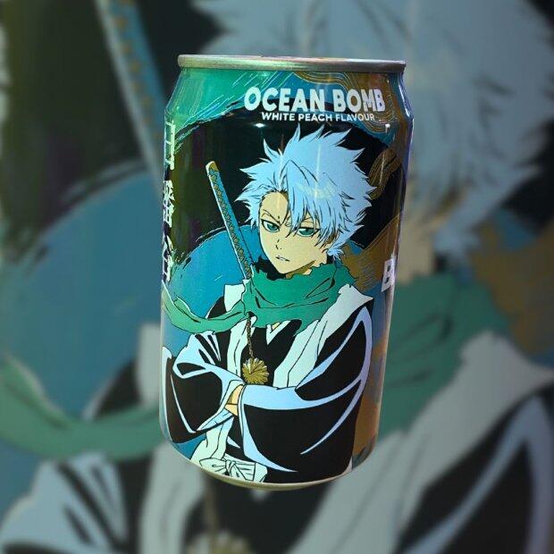 Bebida Gaseficada Toshiro Hitsugaya Sabor Pssego 330 ml.