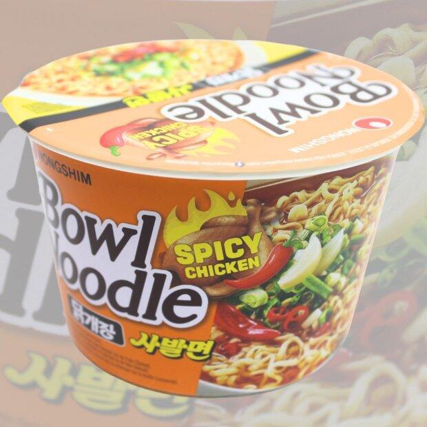 Big Bowl Noodle Spicy Chicken Nongshim 100g