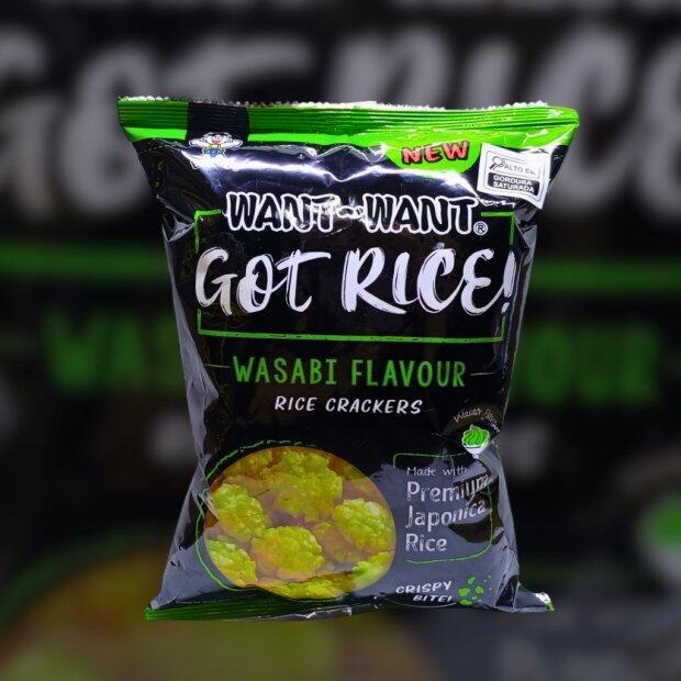 Biscoito de Arroz Sabor Wasabi 85g