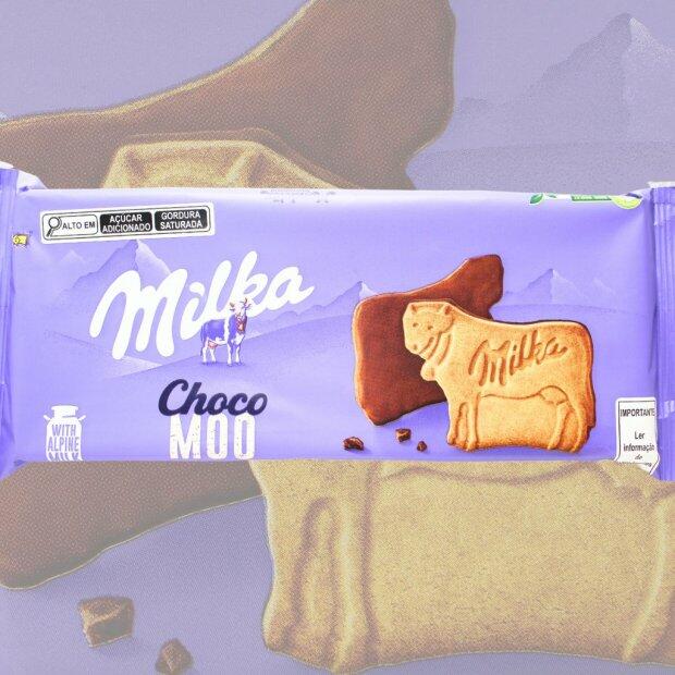 Biscoito Milka Choco Moo 120g
