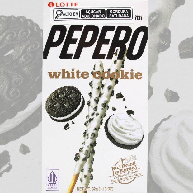 Biscoito Pepero White Cookie Lotte 32g