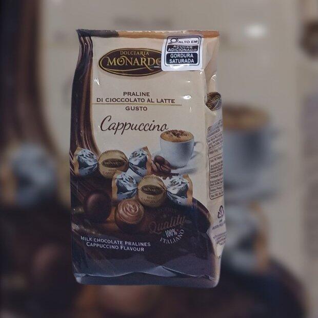 Bombom Praline Recheado com Cappuccino 100g