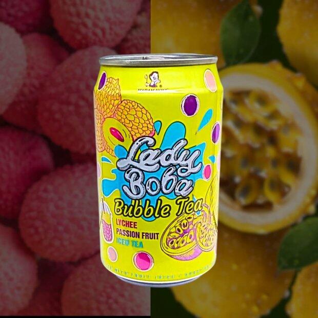 Bubble Tea Lichia e Maracuj 320ML