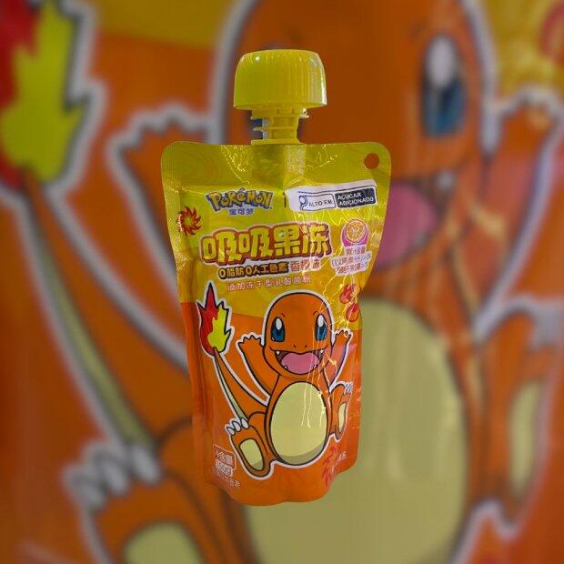 Gelatina Liquida Pokmon Sabor Laranja 150g