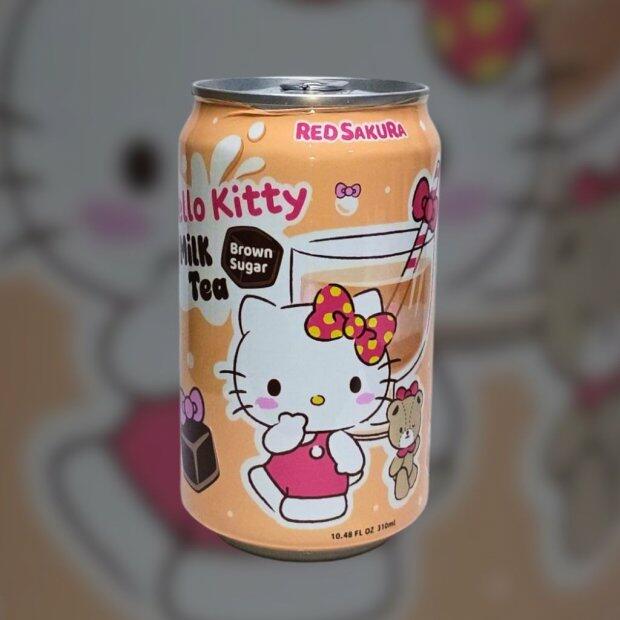 Ch Preto Hello Kitty Sabor Leite com Aucar Mascavo