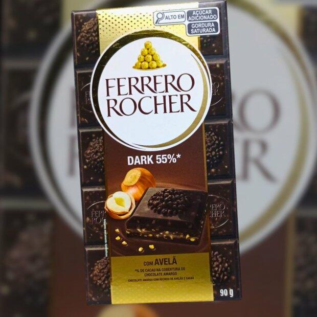 Chocolate Ferrero Rocher Dark 55% 90g