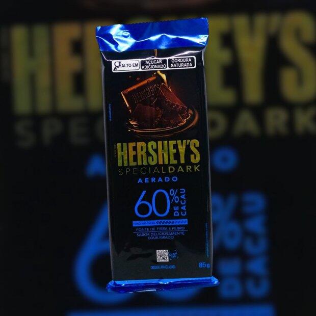 Chocolate Hersheys Aerado 60% de Cacau 85g