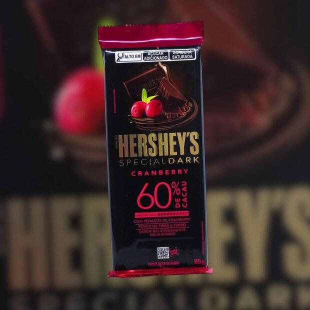 Chocolate Hersheys Cranberry 60% de Cacau 85g