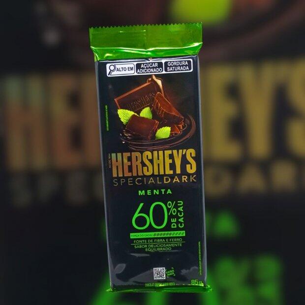 Chocolate Hersheys Menta 60% de Cacau 85g