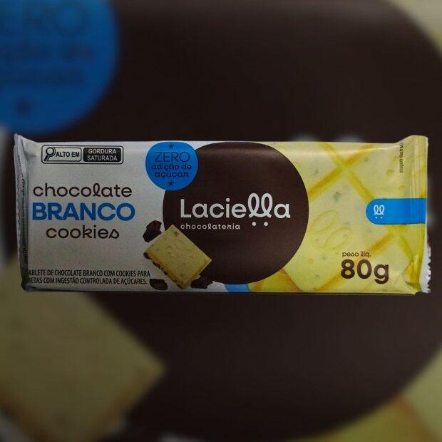 Chocolate Laciella Branco Cookies 80g