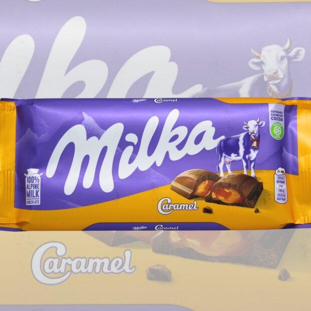 Chocolate Milka Caramel-Creme 100g