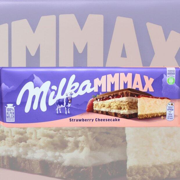 Chocolate Milka Cheesecake Strawberry 300g
