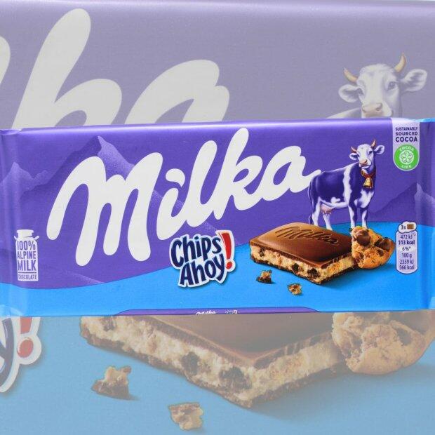 Chocolate Milka Chips Ahoy 100g