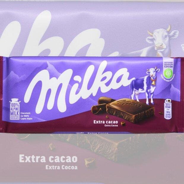 Chocolate Milka Extra Cocoa 100g
