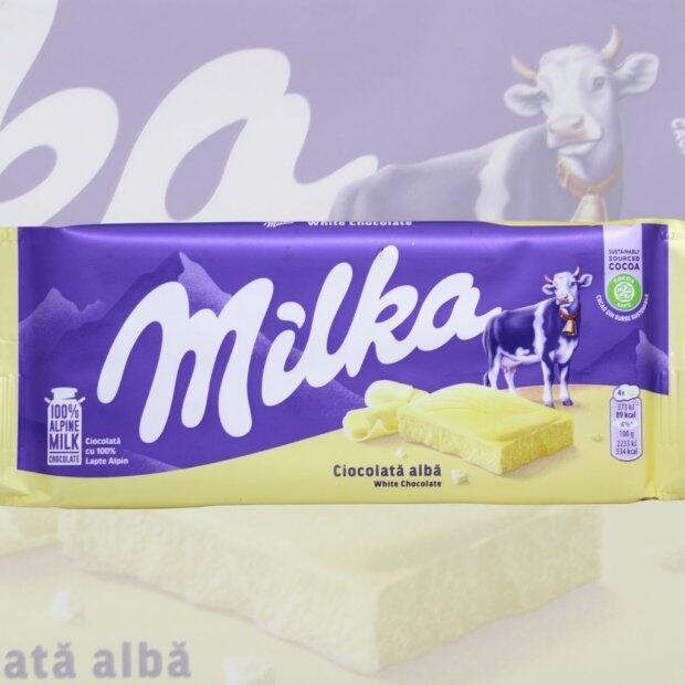 Chocolate Milka White 100g