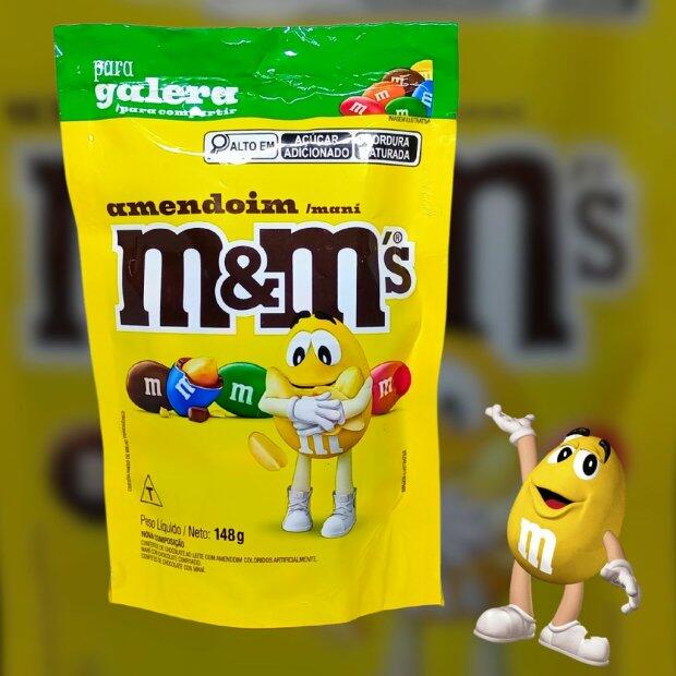 Chocolate M&M'S amendoim 148g