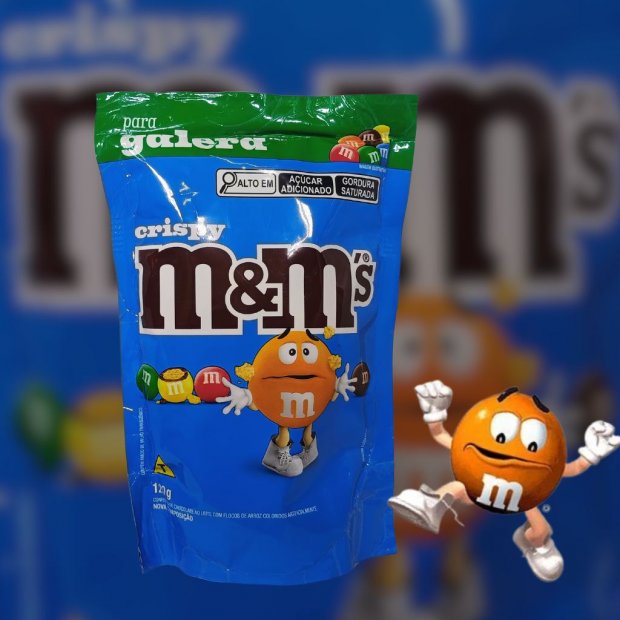 Chocolate M&M'S sabor Pipoca 120g